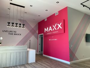 MAXX Reception Wall