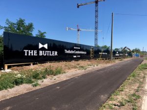 The Butler Hoarding 1